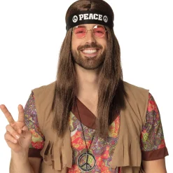 Accessoire setje hippie peace