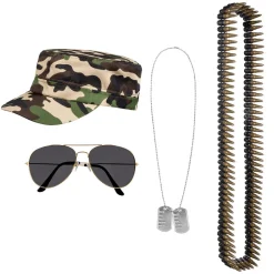 Accessoire setje soldaat