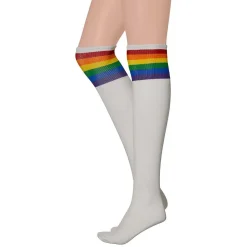 Apollo cheerleader sokken regenboog