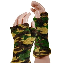Apollo vingerloze handschoenen camouflage