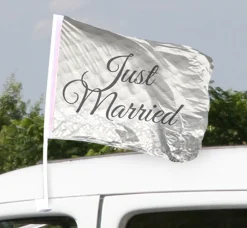 Autovlaggen Just Married
