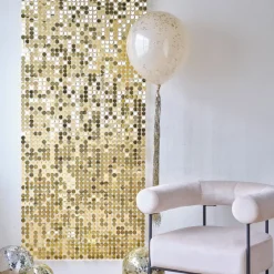Backddrop Shimmer Wall Gold Disc