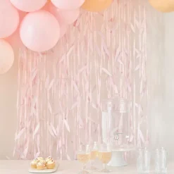 Backdrop Leaves blush