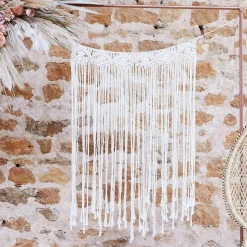 Backdrop Macrame creme
