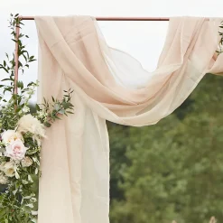 Backdrop stof taupe