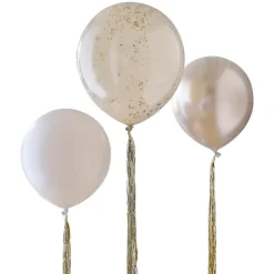 Ballonnen Gold Tails set 3st