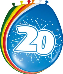 Ballonnen Leeftijden 8st