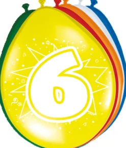 Ballonnen Leeftijden 8st