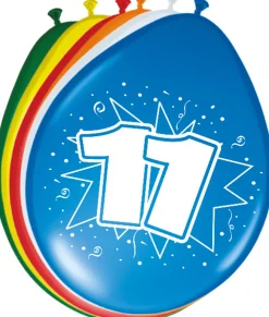 Ballonnen Leeftijden 8st