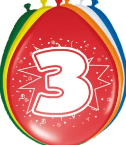 Ballonnen Leeftijden 8st