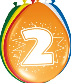 Ballonnen Leeftijden 8st