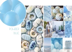 Ballonnen matte kleuren - biologisch afbreekbaar