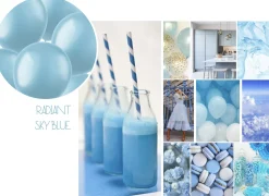 Ballonnen metallic kleuren - biologisch afbreekbaar