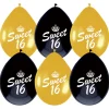 Ballonnen Sweet 16 jaar