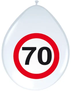 Ballonnen Verkeersbord Leeftijd