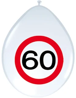 Ballonnen Verkeersbord Leeftijd