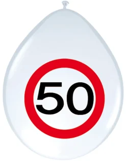 Ballonnen Verkeersbord Leeftijd