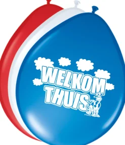 Ballonnen Welkom Thuis 8st
