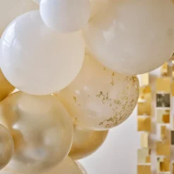Ballonnenboog kit Champagne Noir