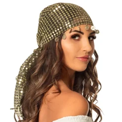 Bandana Buikdanseres goud