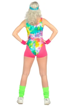 Barbie Aerobics tye dye kostuum