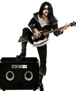 Black Space Rocker Kiss kostuum voor heren