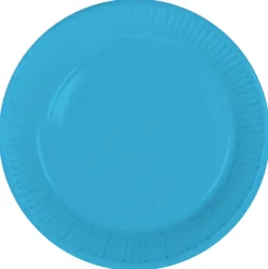 Blauwe Borden 23cm - 8 stuks