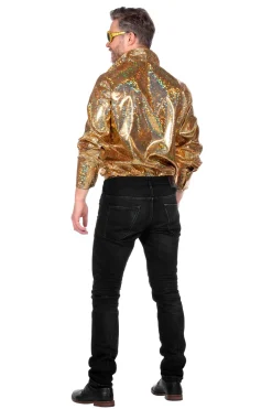 Blouse Hologram Disco heren