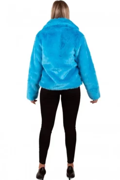 Bontjas neon kleuren dames