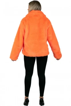 Bontjas neon kleuren dames