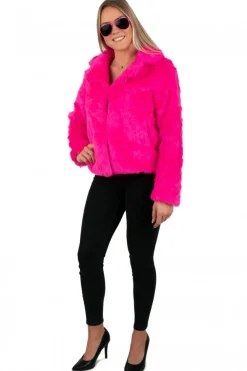 Bontjas neon kleuren dames