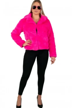 Bontjas neon kleuren dames