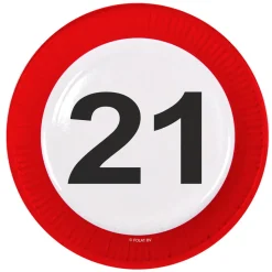 Bord Verkeersbord 21 - 8 stuks
