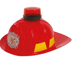 Brandweer helm met licht
