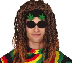Bril Marijuana zwart