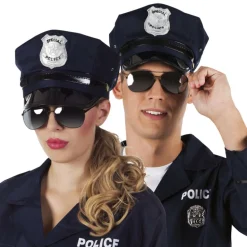 Bril Politie zwart