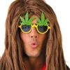 Bril Rasta glazen wietblad
