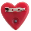 Broche Hartje met licht