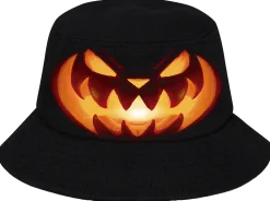 Bucket Hat Creepy Pumpkin