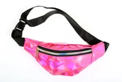 Buideltasje Holograpic Fuchsia