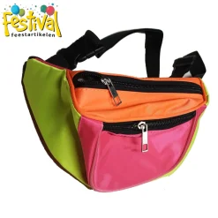 Buideltasje Neon kleuren