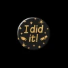 Button Geslaagd I did it