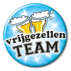 Button klein - vrijgezel man