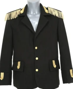 Carnavalsjas Black Deluxe Heren