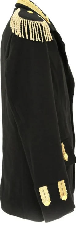 Carnavalsjas Black Deluxe Heren