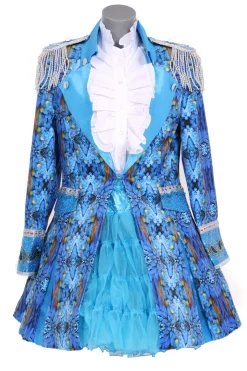 Carnavalsjas Blue Silver Lady