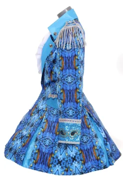 Carnavalsjas Blue Silver Lady