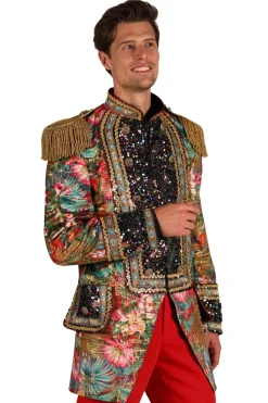 Carnavalsjas Carnevale Fiesta Flowers heren