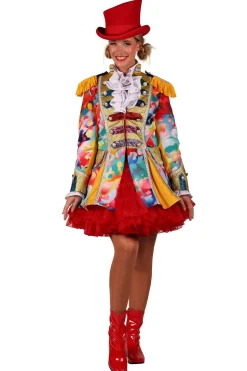 Carnavalsjas Color Paint Splatters dames