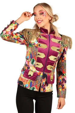 Carnavalsjas Color Queen Summer dames